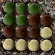 thumbnail image 1 of 15 Bolas Navideñas De Terciopelo Flocado De 8cm, Adornos Colgantes De Plástico Para Árbol Con Hebilla De Metal Para Decoración Navideña De Interior, Color Caqui, Verde Militar Y Marrón Rkxzt, 1 of 9