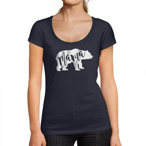 Women's Graphic T-Shirt Mama Bear Eco-Friendly Limited Edition Short Sleeve Tee-Shirt Vintage Birthday Gift Ladies Novelty