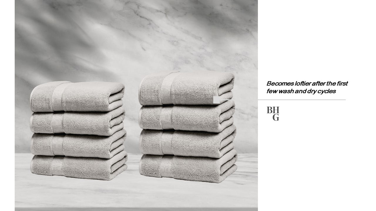 Better Homes & Gardens Signature Soft Solid Cotton 2 Piece Bath Sheet Set,Brown Basket