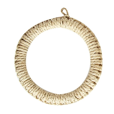 

Japan Style Straw Woven Pot Holder Hollow Heat Resistance Mats Eco Natural Round Cup Coasters Placemats 5.9 In