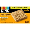 thumbnail image 3 of KIND Bars, Oats & Honey Healthy Grain, Gluten Free, 1.2 oz, 15 Snack Bars per box, 3 of 7