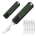 thumbnail image 1 of Cuchillo utilitario Caressolove, cortador automático de cajas de seguridad EDC, 1 of 7