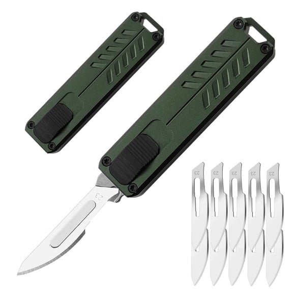 Cuchillo utilitario Caressolove, cortador automático de cajas de seguridad EDC