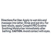 Cetaphil Pro Soothing Wash for Dry Skin Eczema Calming 10 oz