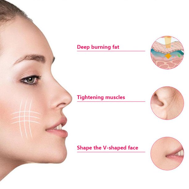 2x V Masajeador Facial Instrumento Levantamiento de Músculos