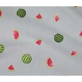 thumbnail image 4 of oneOone Cotton Flex Fabric Watermelon Fruit Printed Fabric 1 Yard 40 Inch Wide, 4 of 4