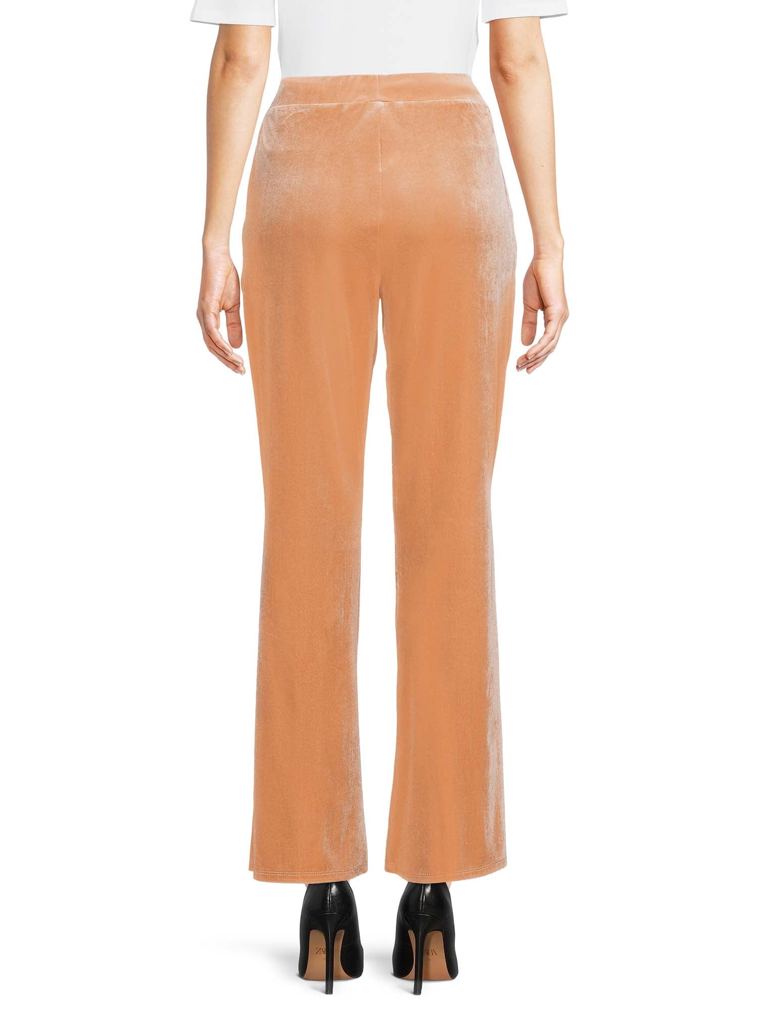 Self Esteem Juniors Flare Leg Velvet Pants