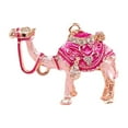 thumbnail image 3 of KLKCMS Camel Keyring Backpack Charms Car Decoration for Husband Dad Valentine'S Day Pink, 3 of 9