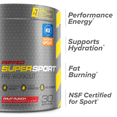thumbnail image 3 of C4 Ripped Super Sport Pre-Workout Powder, Fruit Punch, Energy, 30 Servings, 3 of 8