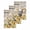 Brown Grey, variant on Farmhouse Elephants Kitchen Dish Towels for Drying Dishes Set of 3, Spring Summer Sunflowers Wood Grain Waffle Weave Microfiber Hand Tea Bathroom Towels Quick Dry & Absorbent Towel 15.7x23.6