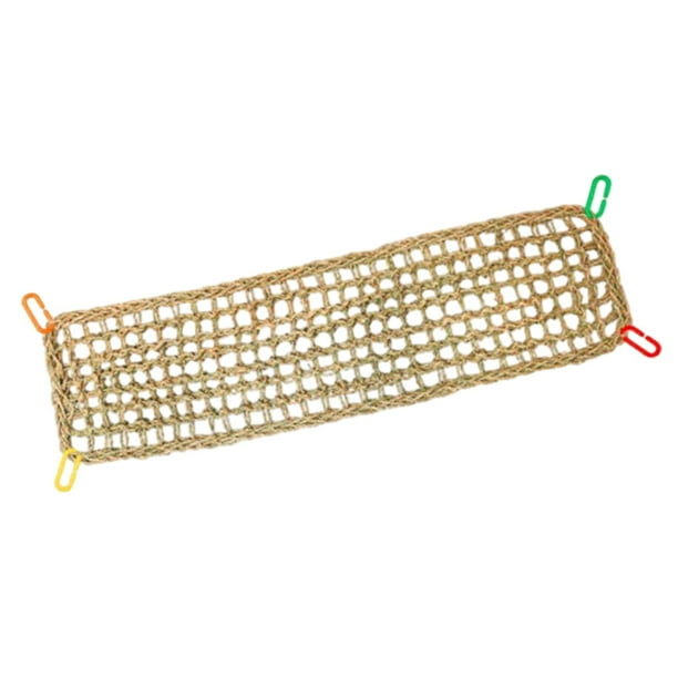 Soporte para loros escalada Hamaca Accesorio colgante Columpio de sin campanas Gloria Red de escalada para loros
