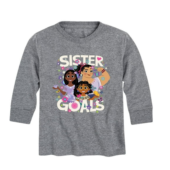 Disney's Encanto - Sister Goals - Toddler And Youth Long Sleeve Graphic T-Shirt