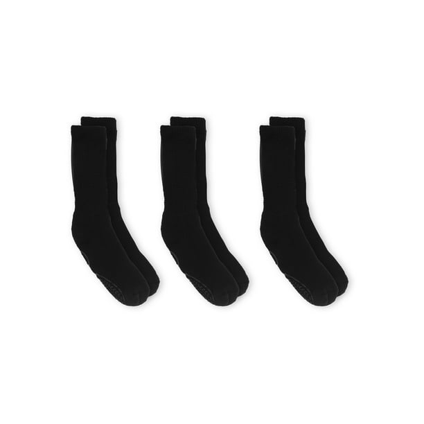 Dr. Scholl's Dr. Scholl's Men's Advanced Relief Gripper Crew Socks, 3