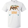 thumbnail image 3 of Inktastic Utah Vacation Bear Silhouette T-Shirt, 3 of 5