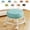 Blue, variant on LiUMX Swivel Wheel Stool with Plastic Casters, 30x30x22cm Low Movable Seat for Living Room, Home, Office in 9 Colors (White, Black, Blue, etc.)