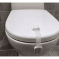 thumbnail image 2 of Cerraduras para niños de fácil instalación, cerraduras de seguridad sin llave con adhesivo 3M para gabinetes, cajones, refrigeradores, hornos, lavadoras, inodoros, armarios y papeleras (paquete de 4), 2 of 4