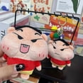 thumbnail image 2 of Crayon Shin-Chan muñeco de peluche, llavero de dibujos animados de Anime Kawaii, mochila, relleno suave, colgante de felpa, accesorio para decorar niñas, 2 of 5