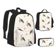 thumbnail image 2 of Naloa Sea Turtle Print Large Capacity Backpack Lunch Bag Pencil Case Combination 3 Piece Set for Student, 2 of 8