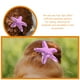 thumbnail image 5 of 8 Uds. Pinzas para el pelo de estrella, pinzas para el pelo de sirena y estrella de mar, accesorios para el cabello para adolescentes, pasadores de playa, 5 of 5