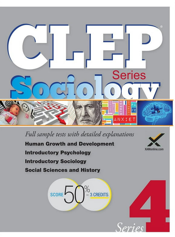 CLEP Sociology Series 2017 (Paperback)
