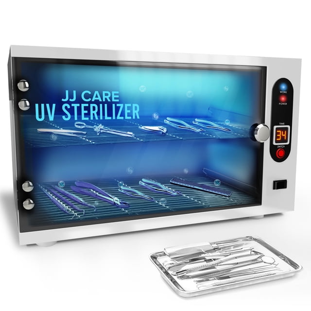 Esterilizador UV JJ CARE de 8 litros de capacidad, 99% de eficiencia de esterilización