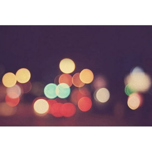 Marmont Hill "Bokeh Nights" Painting Print on Wrapped Canvas