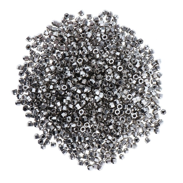 S SERENABLE 1000Pcs /Set 1.4mm Dome Head Hexagonal Nut Acorn Cap Nuts For Glasses Repair
