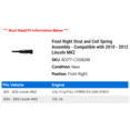 thumbnail image 2 of Front Right Strut and Coil Spring Assembly - Compatible with 2010 - 2012 Lincoln MKZ 2011, 2 of 2