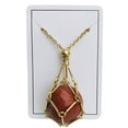 thumbnail image 2 of EIMELI Collier Porte-Pierre en Cristal Longueur Réglable Pendentif en Cristal Collier Cordon Réglable Porte-Cristal Collier pour Femmes Hommes, 2 of 4