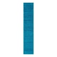 thumbnail image 6 of Unique Loom Solid Shag Collection Area Rug (2' 7" x 13' 1" Runner Turquoise), 6 of 7