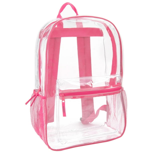 Mochila Transparente Trail maker para Niños Rosa