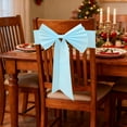 thumbnail image 5 of Chair Sash Bow, Modern Wedding Sashes, No-Tie Chair Back Cover for Banquet, Restaurant, and Holiday Decor, Available in 6 Colors, 5 of 6