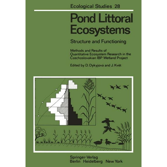 Ecological Studies Pond Littoral Ecosystems: Structure and Functioning Methods and Results of Quantitative Ecosystem Research in the Czecho, Book 28, (Paperback)