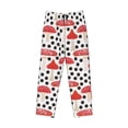 thumbnail image 4 of Daiia Forest Mushrooms Men's Sleep Pant with Pockets and Drawstring,Pajama Pants-X-Large, 4 of 9