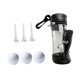 thumbnail image 3 of Golf Ball Bag Accessory Golf Accesorio con gancho para el bucle de cinturón Pe Soather Negro, 3 of 8
