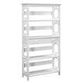 thumbnail image 4 of Convenience Concepts Omega 5 Tier Bookcase with Drawer, White, 4 of 5