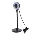 thumbnail image 1 of Webcam with Light, Bendable Rod Webcam with Fill Light 5MP  for Online Learning, 1 of 7