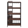 Versatile Liquor Stand For 4Tier Liquor Bottle Display Shelf With