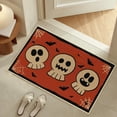 thumbnail image 5 of Uutvmp Halloween Cute Ghost Door Mat, Non Slip Bat Entrance Floor Mat Spider Home Decor 23.6 x 15.7 Inch Rubber Kitchen Doormat for Fall Halloween Thanksgiving Indoor Outdoor Holiday Decoration, 5 of 6