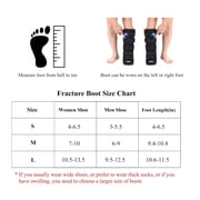Cam Walker Boot Men and women Fracture Boot Medical Long Walking Boot Broken Toe Shoes