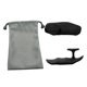thumbnail image 4 of Arazos de levantamiento de pesas Grips de gimnasio Protección a mano flexible Guantes de entrenamiento resistente para el ejercicio para el entrenamiento de gimnasia Fitness Negro, 4 of 8