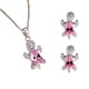 thumbnail image 1 of Fiudx Joyas Conjunto De Collar Y Pendientes De tortuga Para Mujer, Joyería De Serie De Adornos, 1 of 2