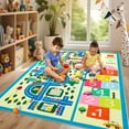 thumbnail image 5 of Baby Play Mat Kids Rug for Floor,Playmat for Kids Toddlers Infant,Washable Kids Play Area Rugs Game Activity Play Mats for Toddler with Numbers,Shapes and Colors for Nursery,Classroom, 5 of 7