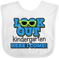 thumbnail image 3 of Inktastic Look out Kindergarten Here I Come Boys Baby Bib, 3 of 4