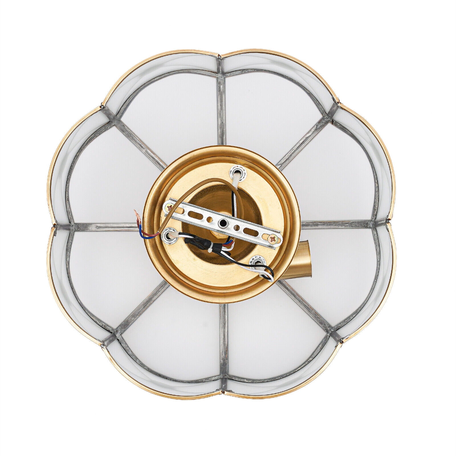 European Ceiling Mount Flower-shaped Ceiling Light, Ceiling Light Fixture, Ceiling Lamp for Bedroom Kitchen