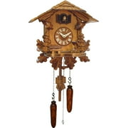 10.5 Engstler Battery-Operated Contemporary Full Size Cuckoo Wall Clock