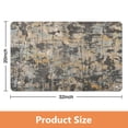 thumbnail image 2 of Breathe New Life into Your Home with our Soft, Low Pile Modern Abstract Gray Runner Rug: 20x32 inch, Non-Slip, Machine Washable - Perfect for Bathrooms, Kitchens, and Hallways, 2 of 5