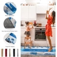 thumbnail image 6 of Kitchen Rugs and Mats Set of 1 Merry Christmas Blue Xmas Balls Pine Needles Kitchen Sink Mat,Non-Slip Area Runner Rug,Washable Floor Mat for Home Dining Room Office 20"x47", 6 of 6