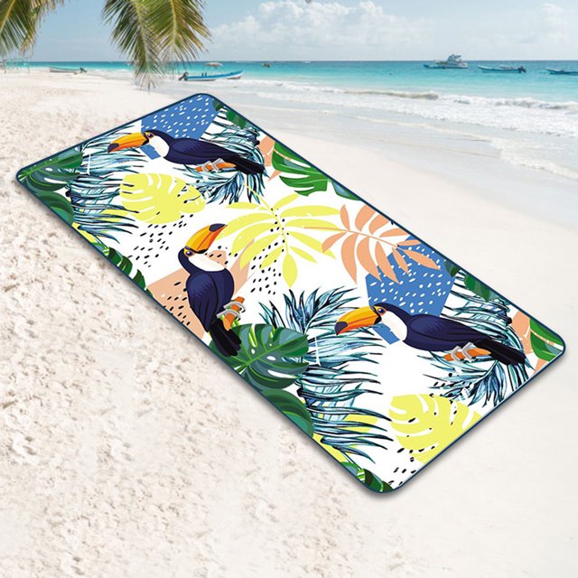 Toalla De Playa Toallas de baño de microfibra para acampar, absorbentes para cubrir la playa, suministros para surf al aire libre