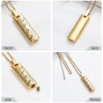 thumbnail image 5 of Cremation Jewelry Urn Necklace for Ashes Pet Paw Print Memorial Pendant for Dog Cat  Keepsake Locket for Men for Women(Gold), 5 of 7